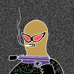 Background: noise · Body: Digital Camo · Eyes: Bat Eye Blk · Hand: Mac ppl · Mask: Yellow Mask · Mouth: Chronic Smoke Robber #3125