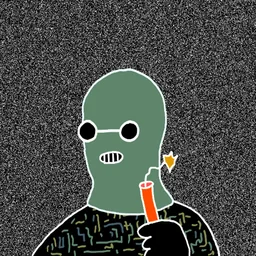 Background: noise · Body: Digital Camo · Eyes: Spec Blk · Hand: Dynamite · Mask: Mint Mask · Mouth: Weave Robber #3958