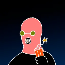 Background: dawn · Body: Plain Body · Eyes: Spec Olv · Hand: Dynamitev2 · Mask: Peach Mask · Mouth: Grills Robber #1
